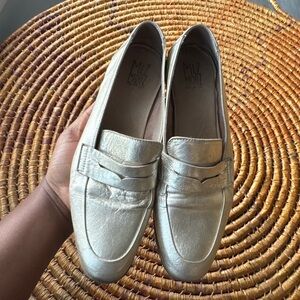 Miz Mooz Women's Metallic Loafers